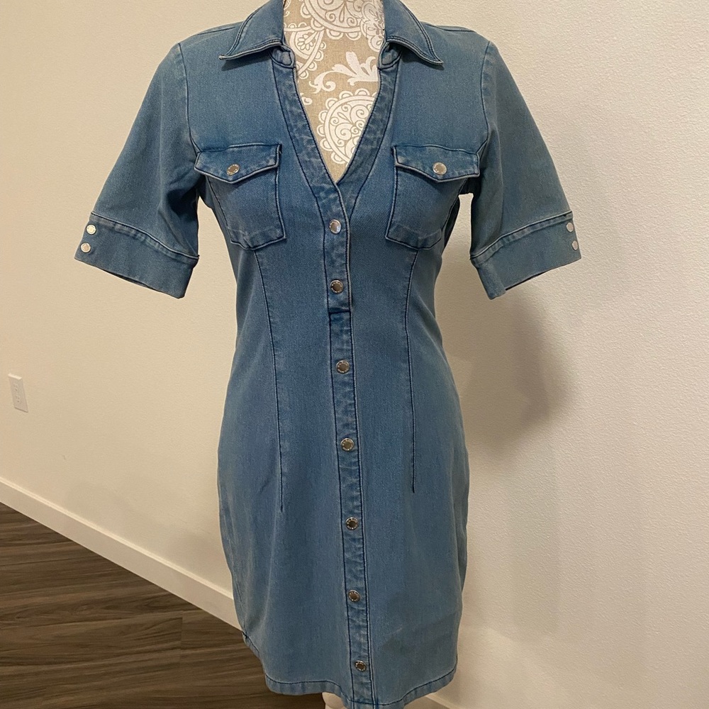 Denim dress